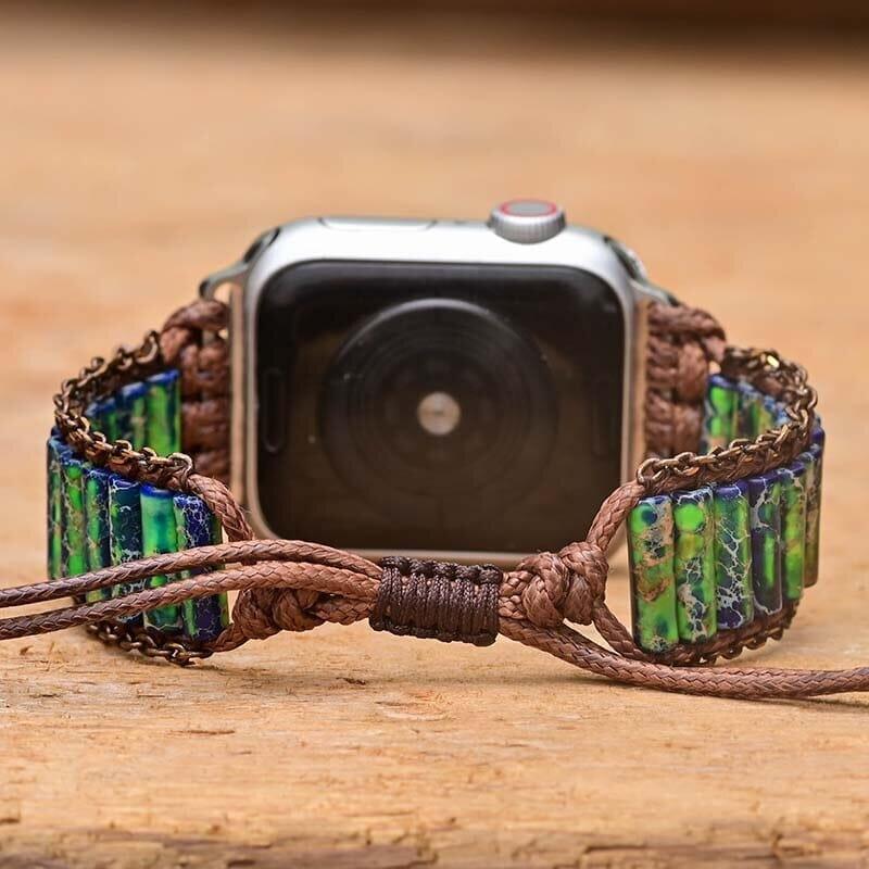 Apple Watch Band "Fesselnder Frieden & Gelassenheit" mit Emperor Stein