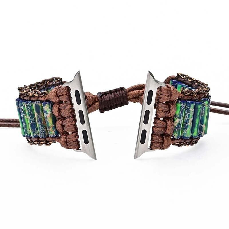 Apple Watch Band "Fesselnder Frieden & Gelassenheit" mit Emperor Stein