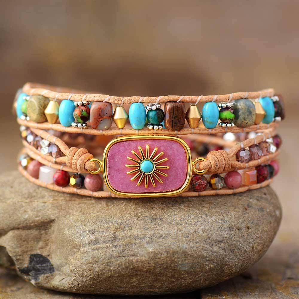 Boho Armband Sonnenstrahlen