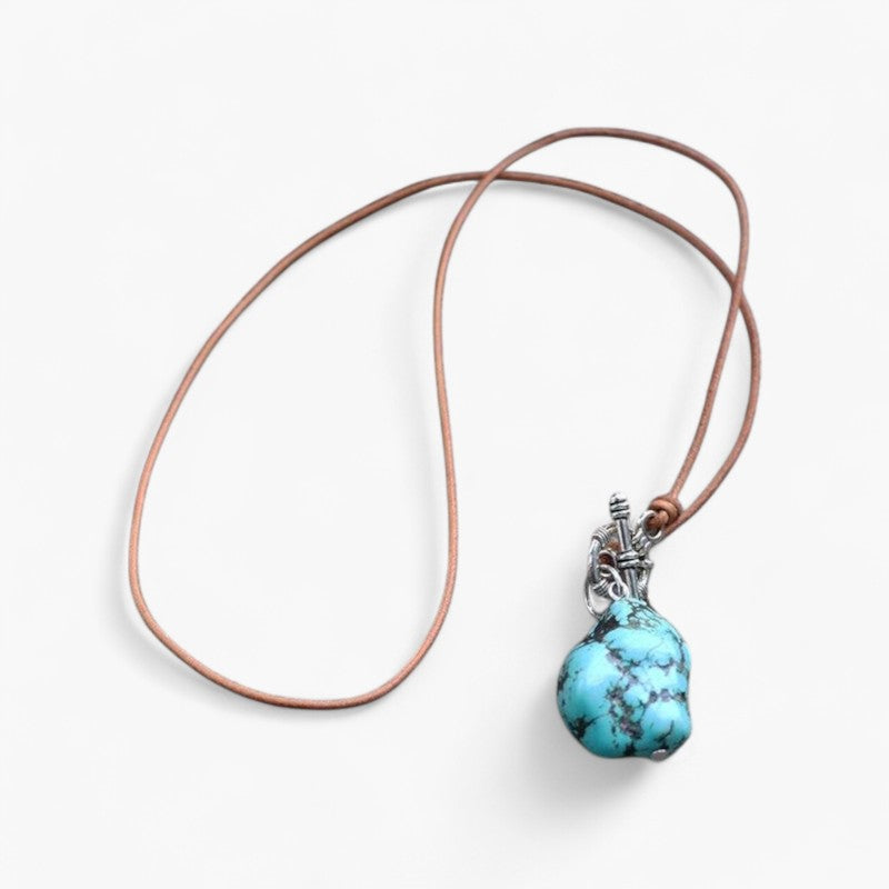 Türkis Halskette "Beruhigende Energie"