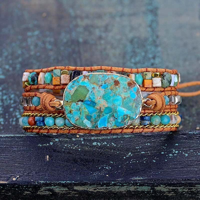 Königliches Wickelarmband "Tief reinigend"
