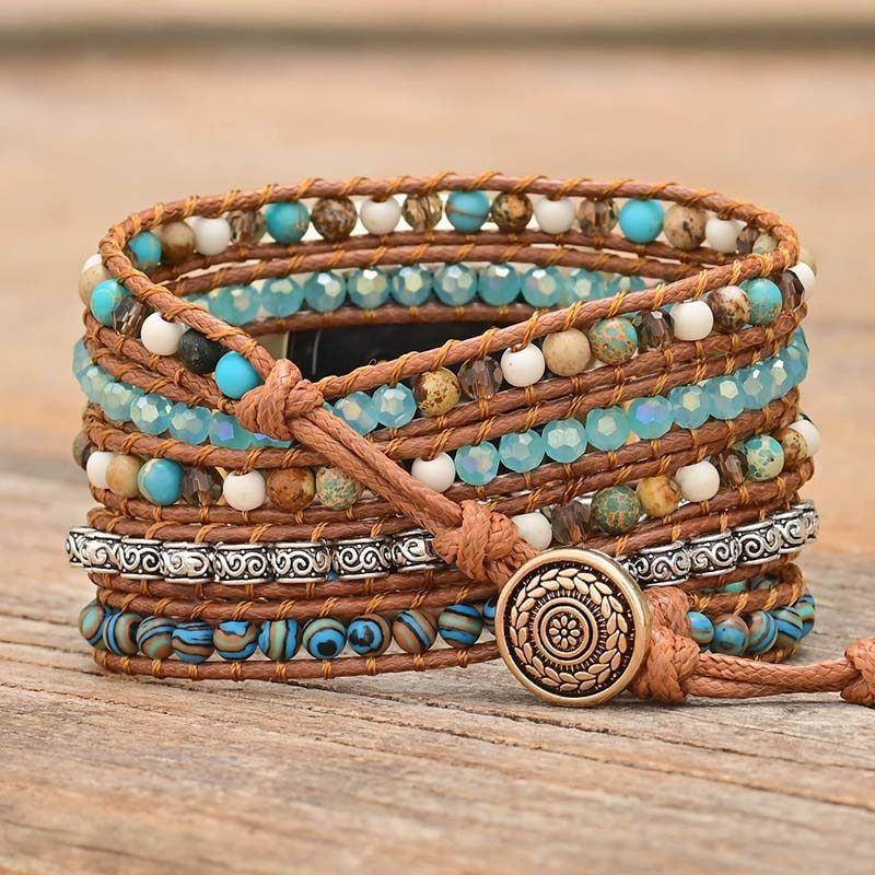 Fitbit-Uhrenarmband "Ruhige See" aus Kaiserstein