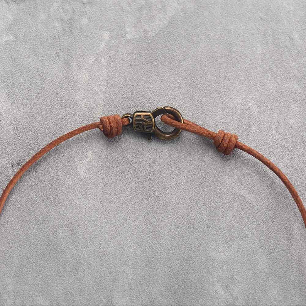 Minimalistische Kette Reine Perlen