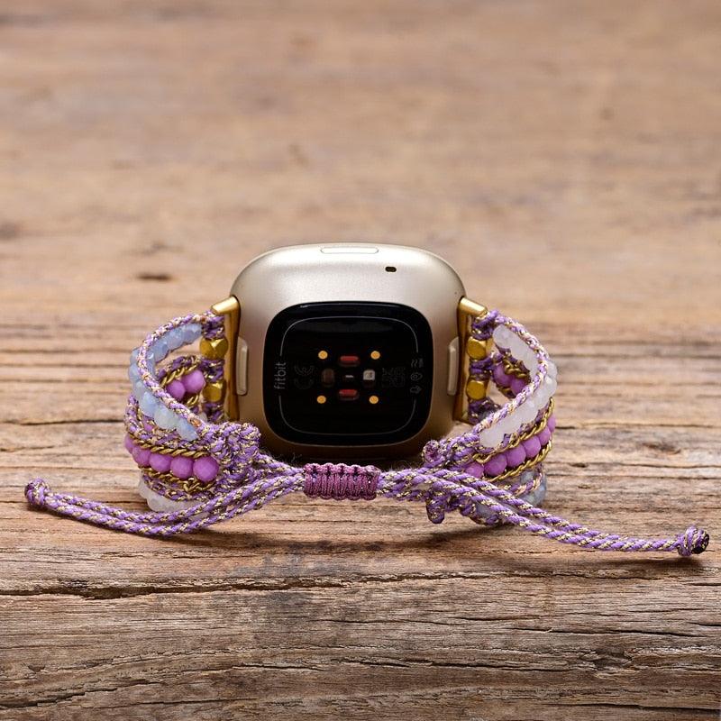 Fitbit Uhrenarmband "Faszinierende Gelassenheit" aus Edelstein