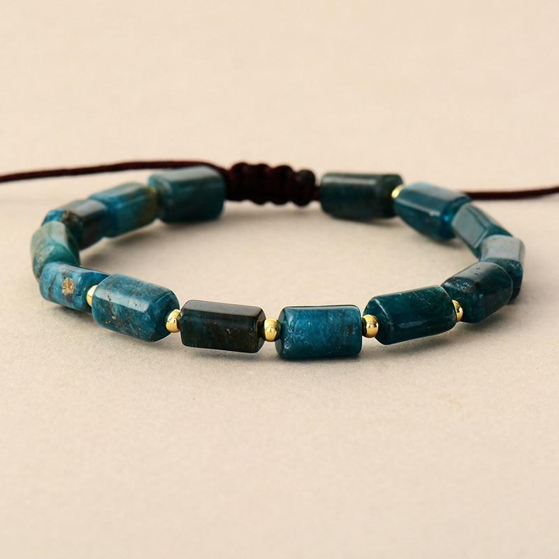 Apatit-Paar-Armband Unisex