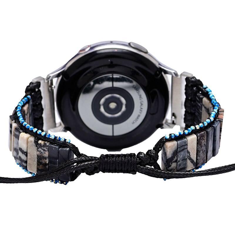 Samsung-Uhrenarmband "Ausbalancierend" aus Zebrastein