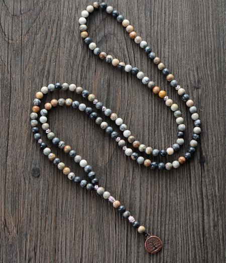 Rosenkranz Halskette "Baum des Lebens"