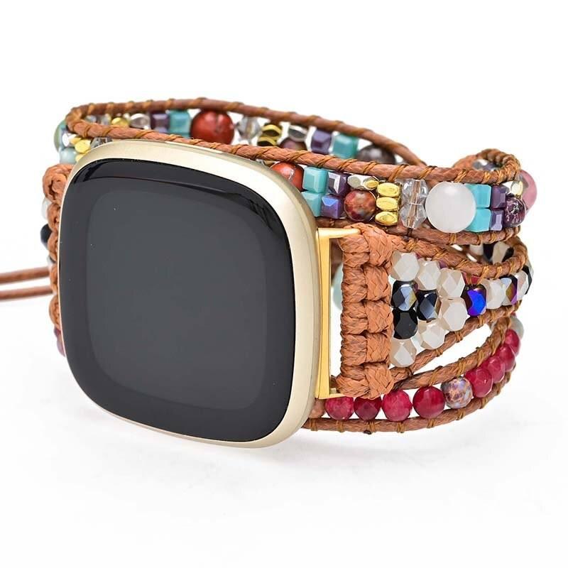 Fitbit-Uhrenarmband "Einfach Gefühlvoll" aus Kaiserstein