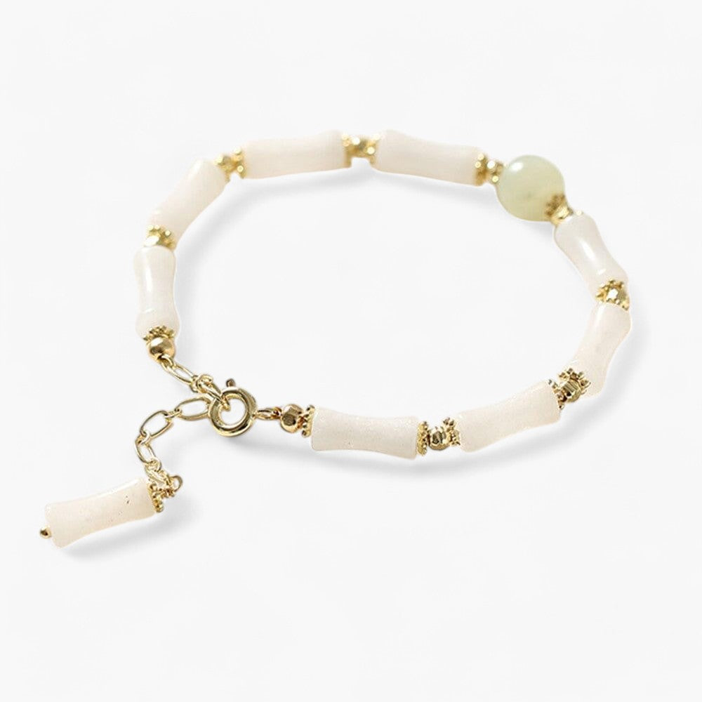 Armband "Zeitlose Schätze" aus Jade