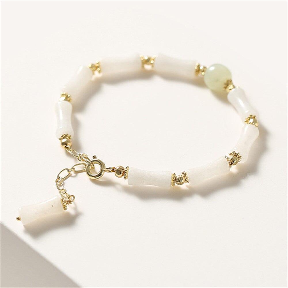 Armband "Zeitlose Schätze" aus Jade