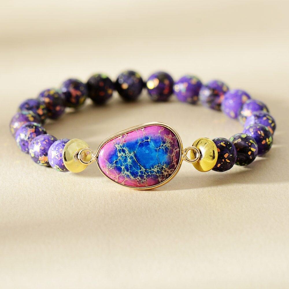 Armband "Schwingende Seele" aus Jaspis