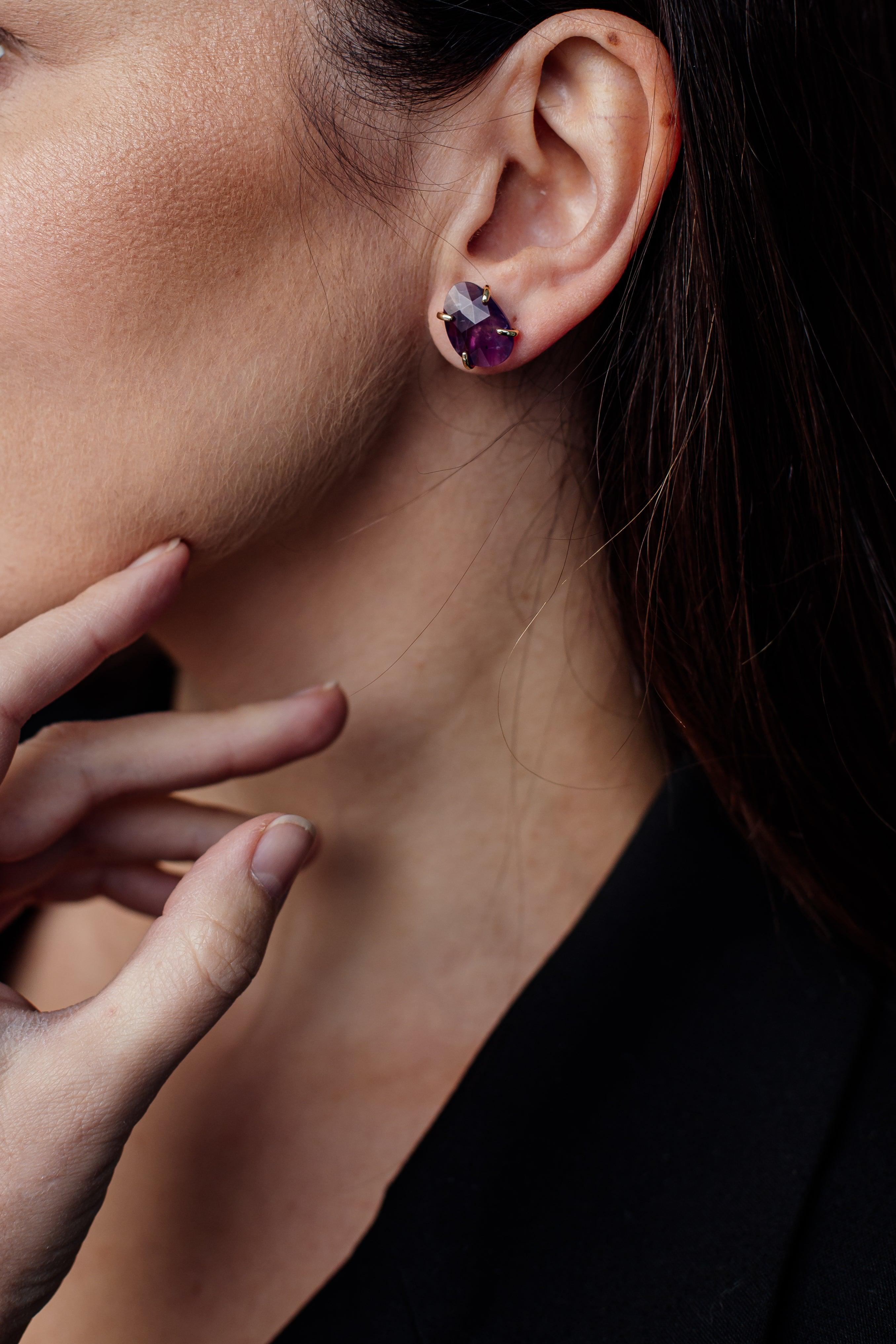 Ohrstecker „Majestätische Königin“