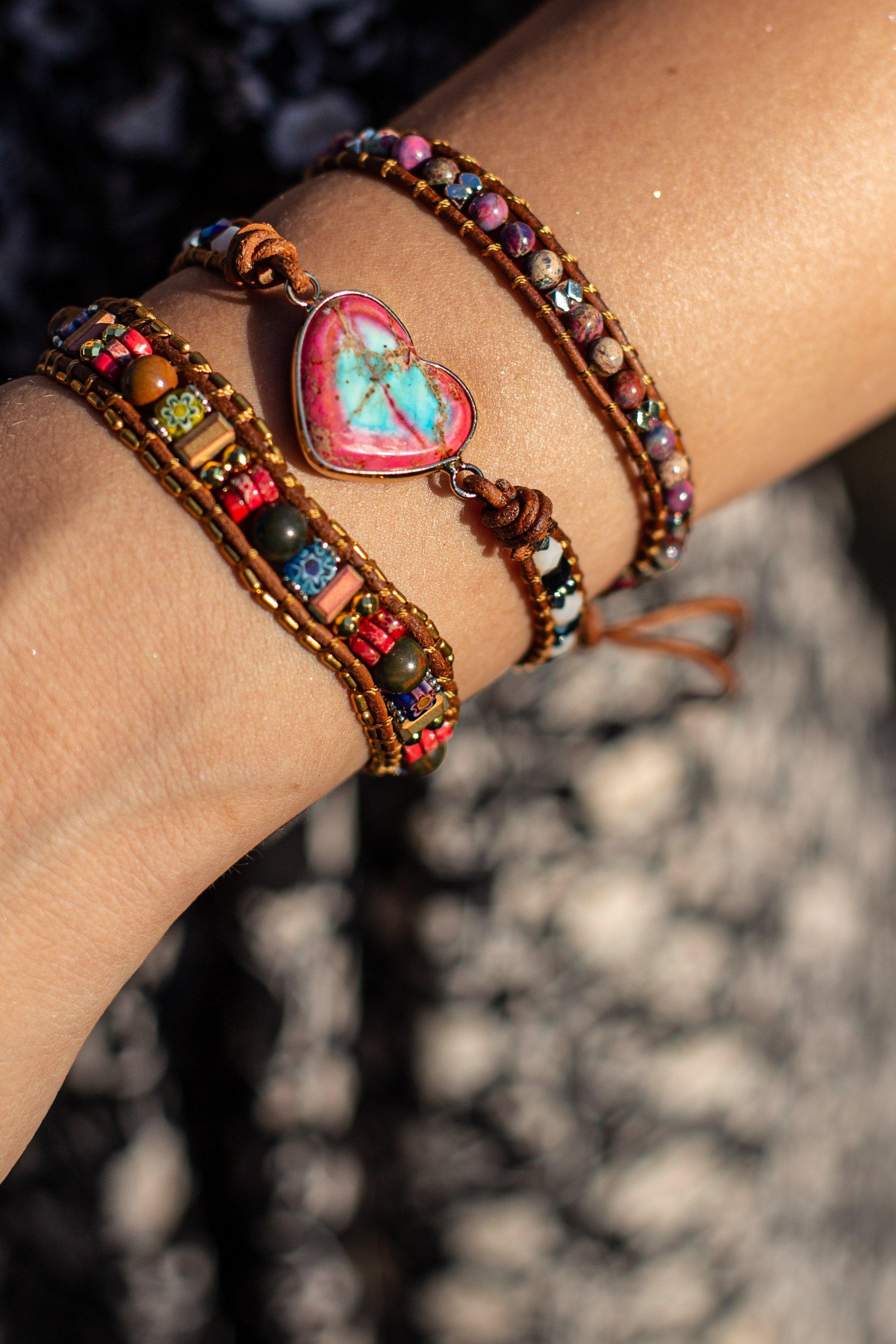 Wickelarmband "Lebhafter Herzschutz"