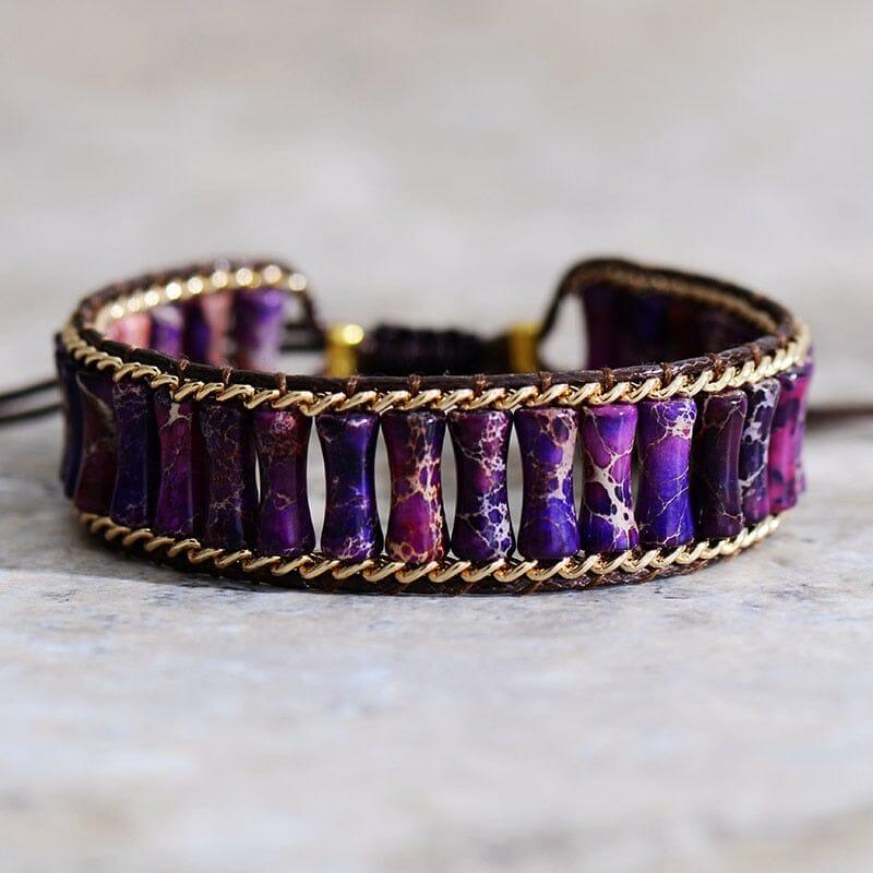 Armband "Heilende Energie" aus Türkis, Amethyst und Lapislazuli