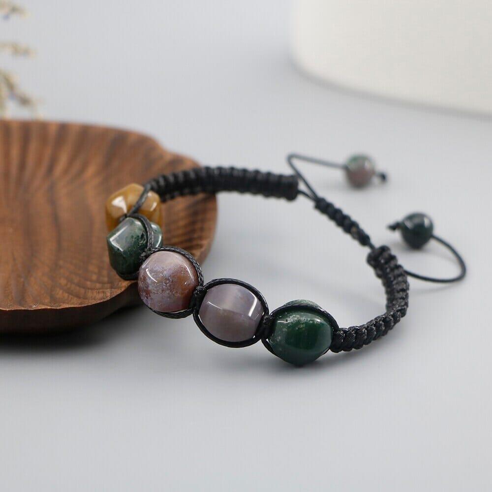 Indisches Achat-Armband "Erhellendes Laternen"