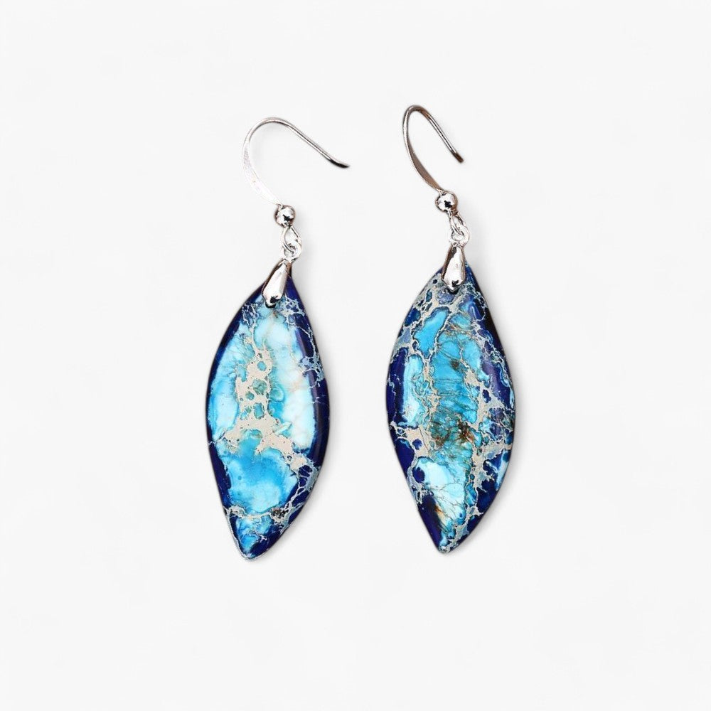 Göttliche Krieger-Jaspis-Ohrringe