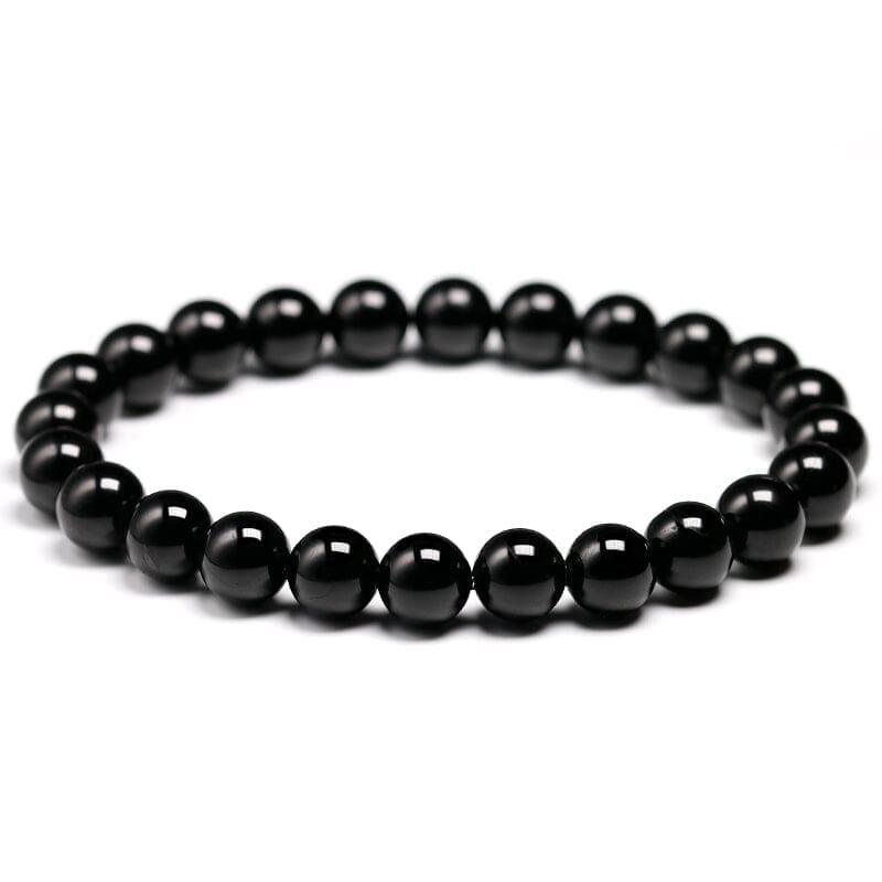 Mitternachtswächter Armband aus schwarzem Turmalin