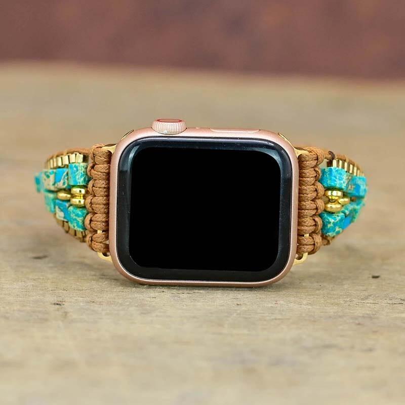 Apple Watch Band "Auffallende Gelassenheit" mit Emperor & Hämatit