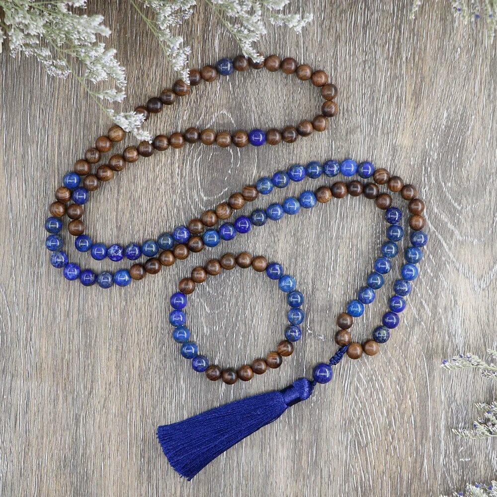 Mala Gelassenheit-Set "Mystisches Lapislazuli"