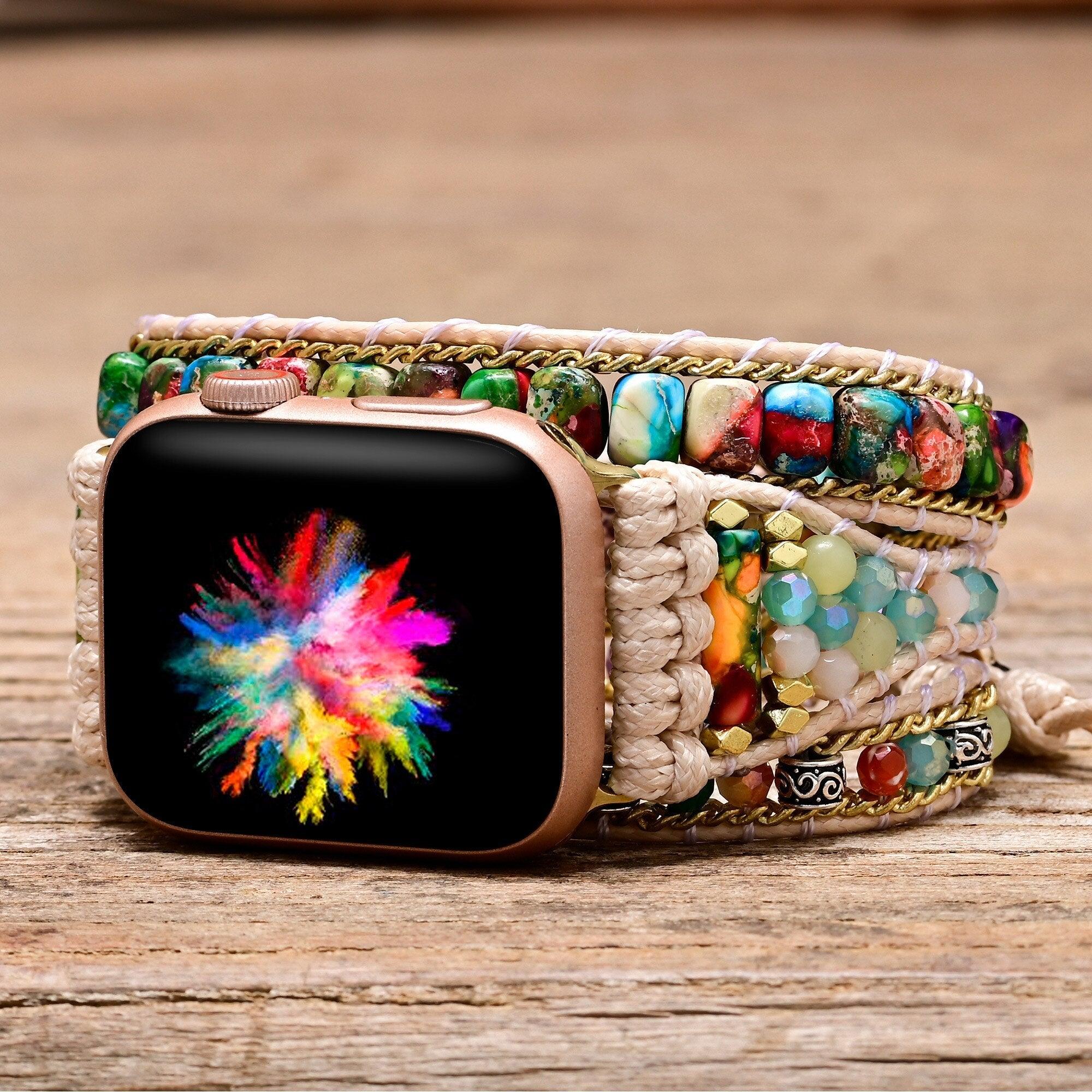 Apple Watch Uhrenarmband "Lebhafte Freude"