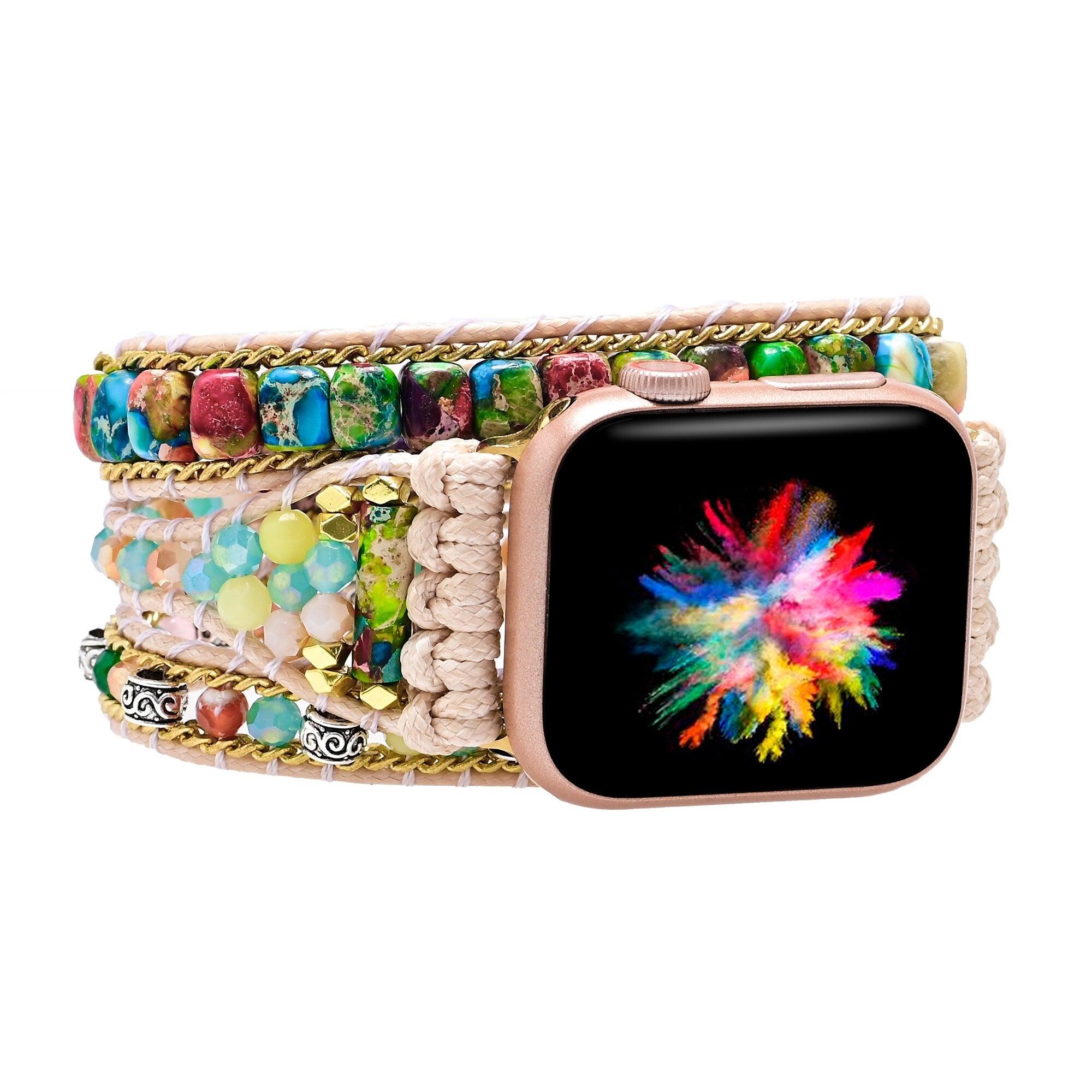 Apple Watch Uhrenarmband "Lebhafte Freude"