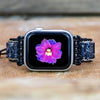 Kaiserjaspis Apple Watch-Uhrenarmband "Indigo Fusion"