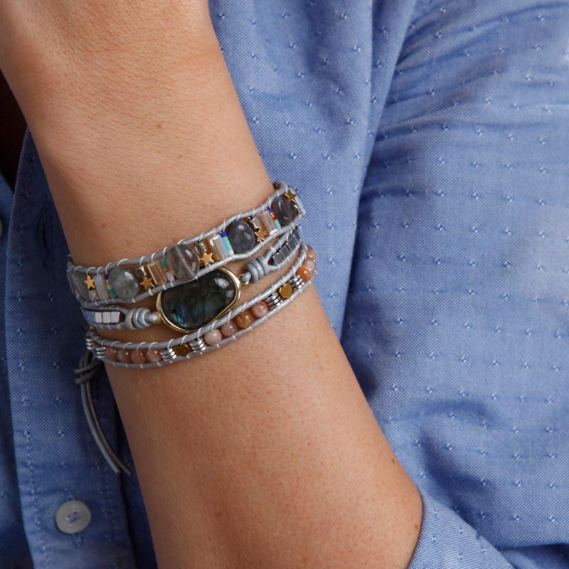 Labradorit Armband "Mystische Transformation"