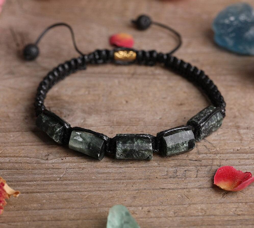 Geflochtenes Naturstein-Armband für Sie & Ihn