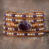 Edelstein-Armband "Amethyst Aura"