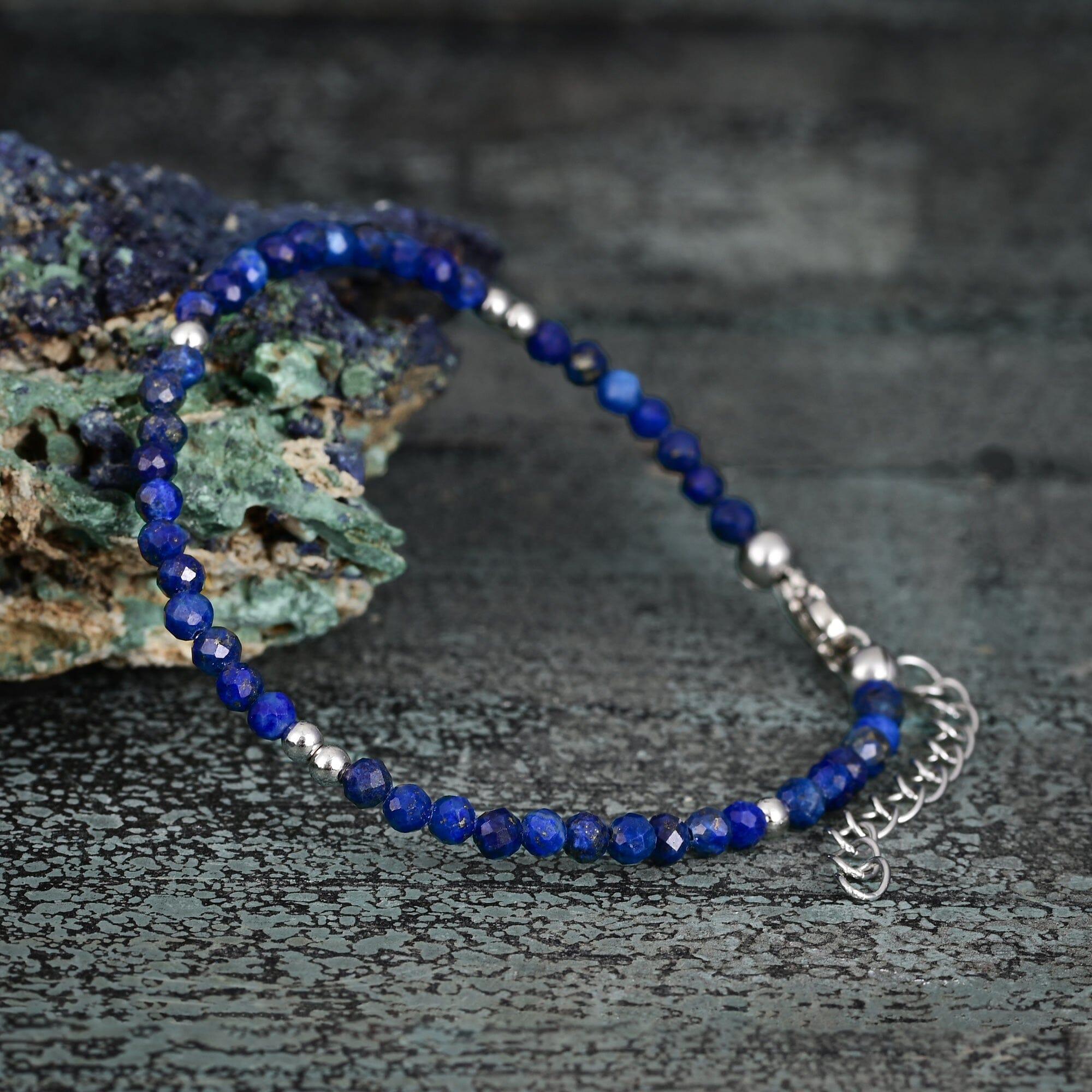 Armband mit kosmisch blauer Weisheit und Lapislazuli