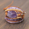 Wickelarmband "Imperiales Amethyst"