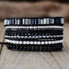 Achat-Armband "Monochromes Mosaik"