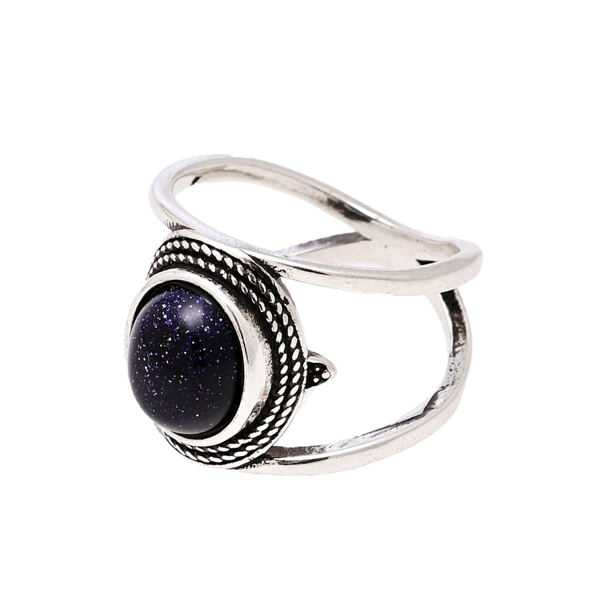 Gatani - Kosmos Ring mit Blauem Sandstein