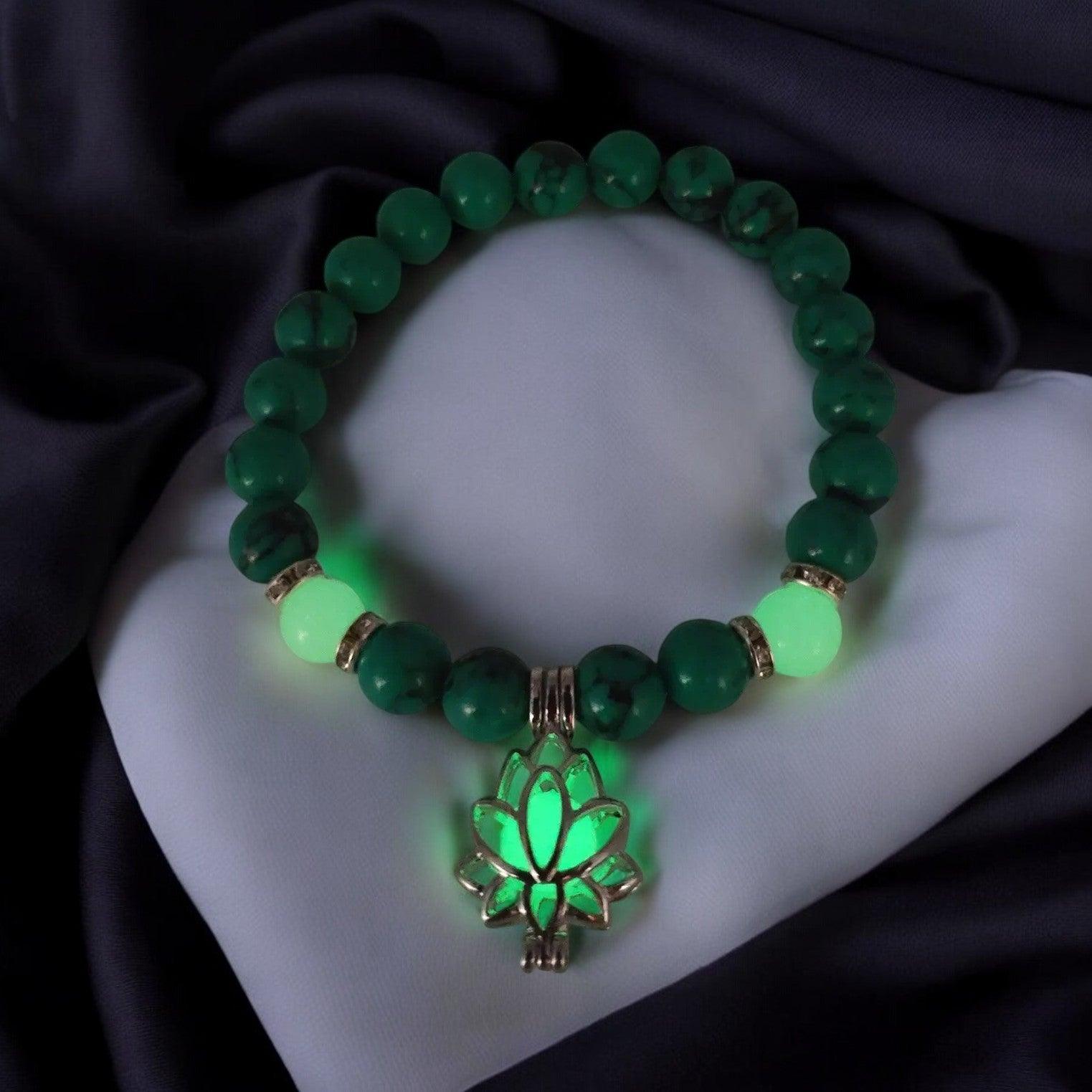 Lotus-Glowstone-Armband