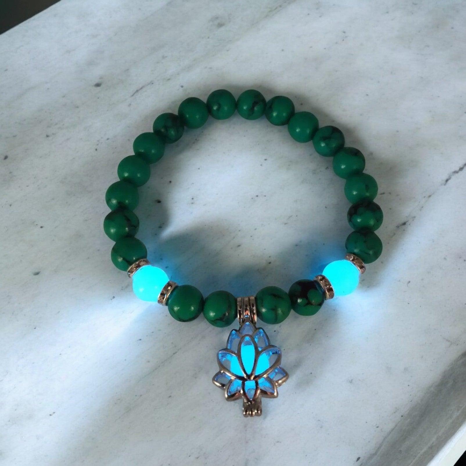 Lotus-Glowstone-Armband