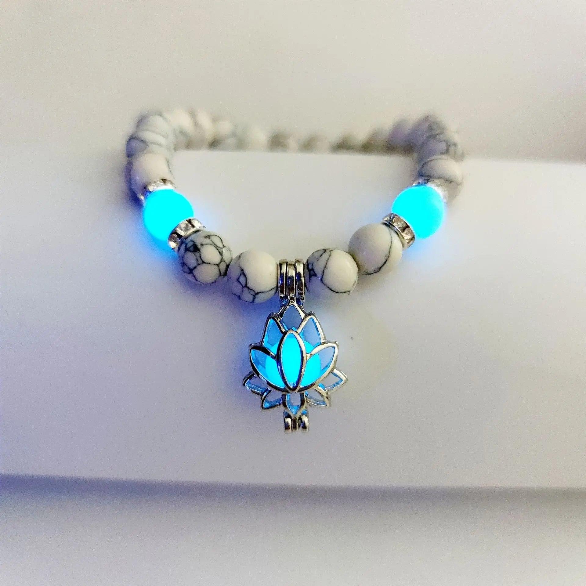 Lotus-Glowstone-Armband