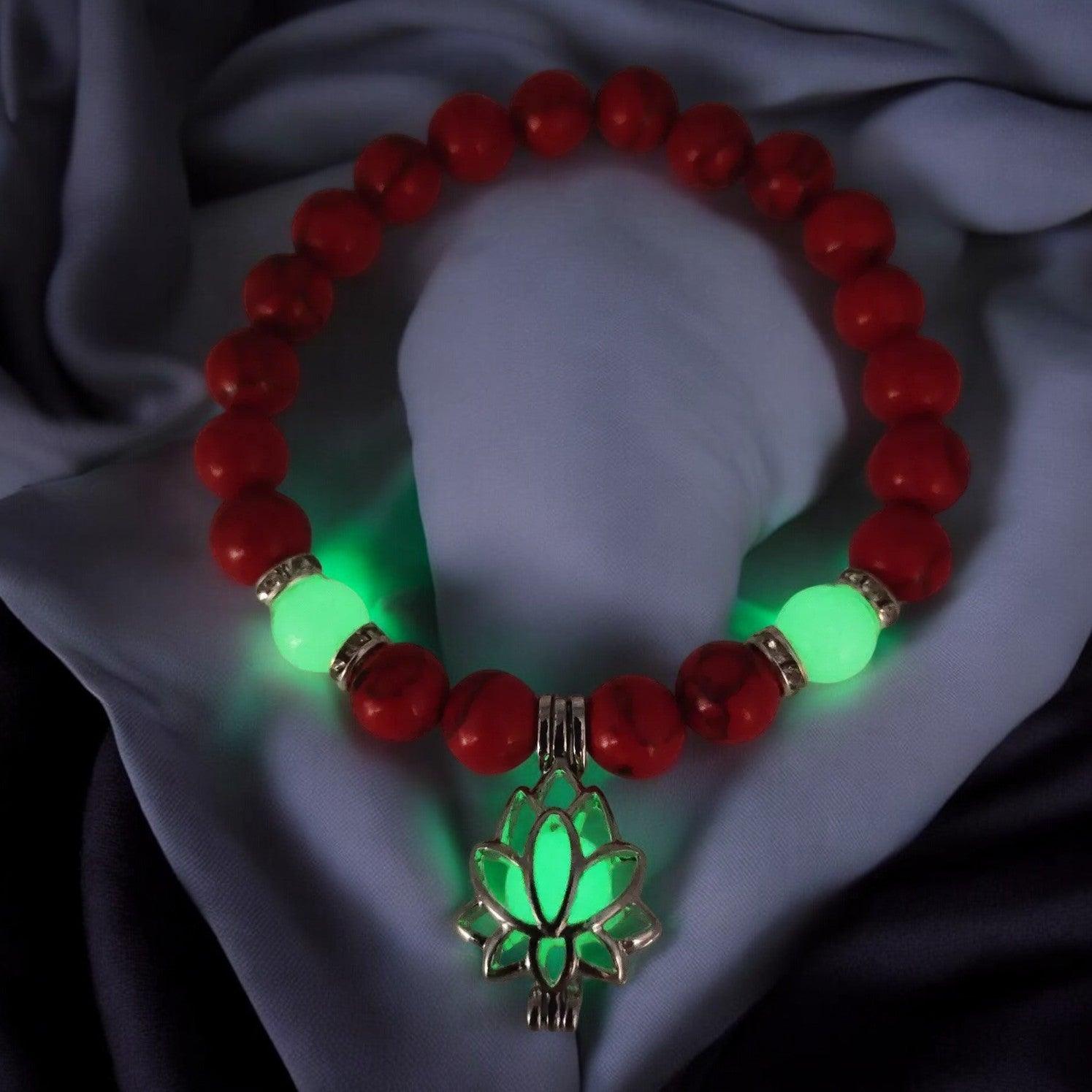 Lotus-Glowstone-Armband