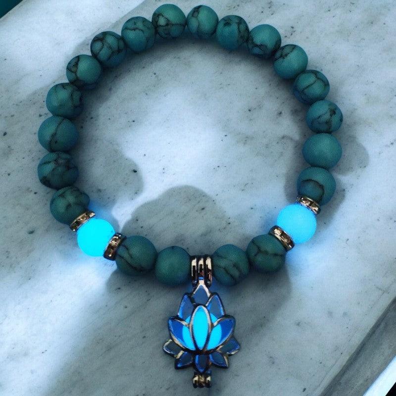 Lotus-Glowstone-Armband