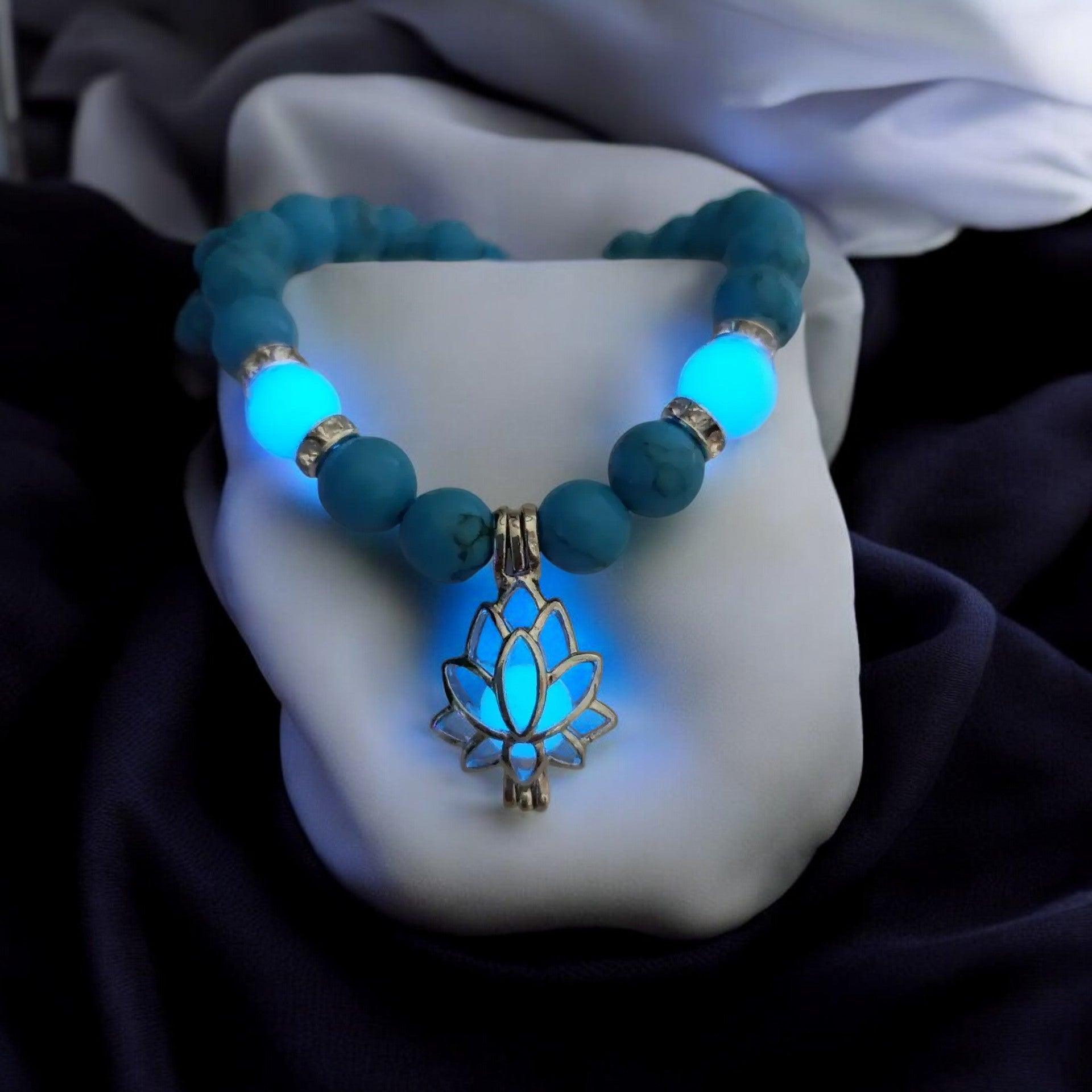 Lotus-Glowstone-Armband