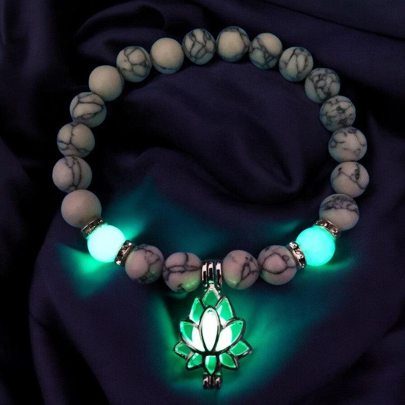 Lotus-Glowstone-Armband