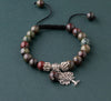 Drachenblut-Jaspis Lebensbaum Armband