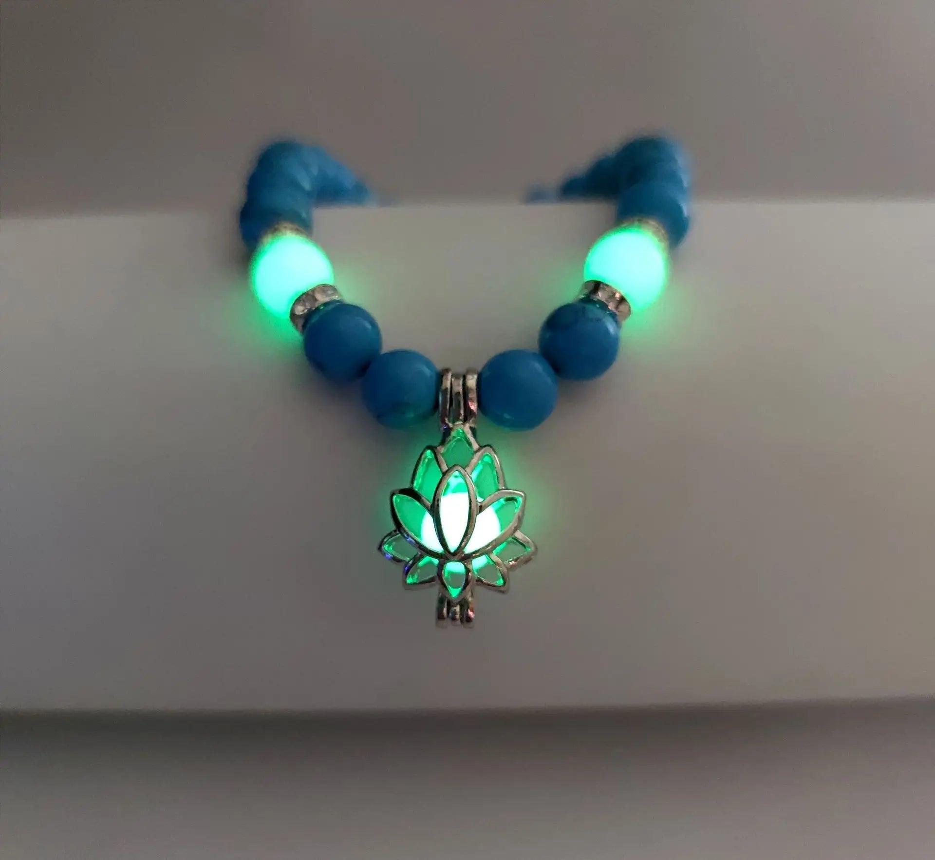 Lotus-Glowstone-Armband