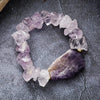 Quarz und Amethyst Armband "Verwunschenes"