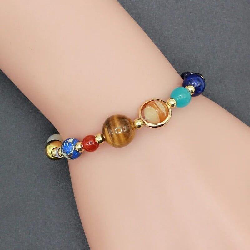 Armband "Galaktische Harmonie" aus Edelsteinen