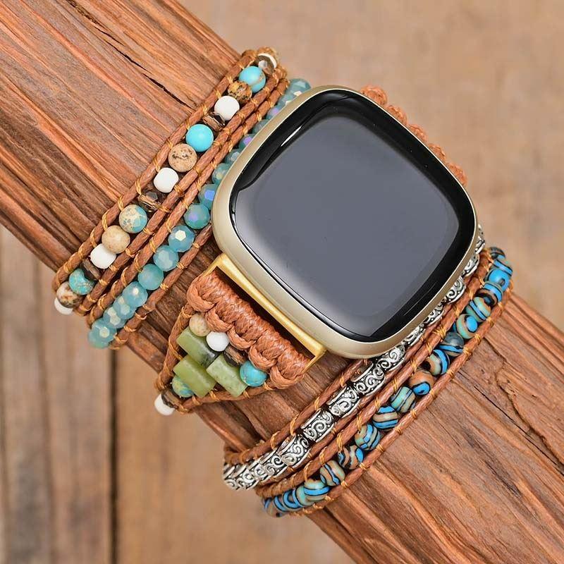 Fitbit-Uhrenarmband "Ruhige See" aus Kaiserstein