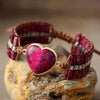 Bedingungslose Liebe Herz Armband