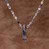 Sechseckige Amethyst-Malakette