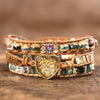 Ethno-Armband "Unendliche Liebe" aus Opal