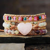 Wickelarmband "Romantisches Herz"