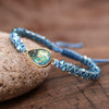 Tropfenform Opal-Armband "Funkelnd"